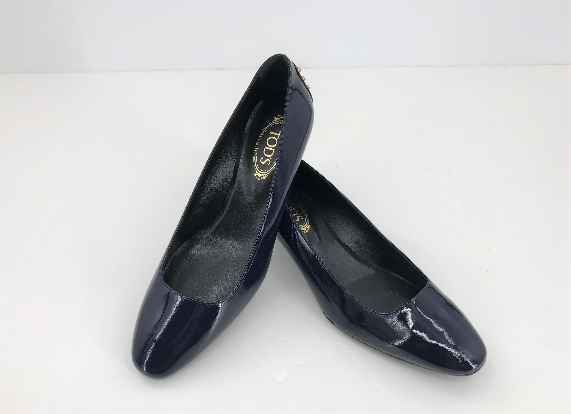 Tod's Logo Details High Heels In Black