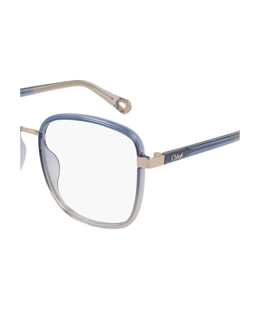 Chloé Eyewear Square Frame Glasses In White