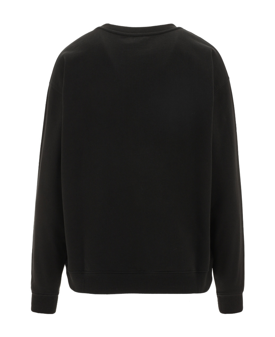 Kenzo Paris Cotton Crew-neck Sweatshirt In Black