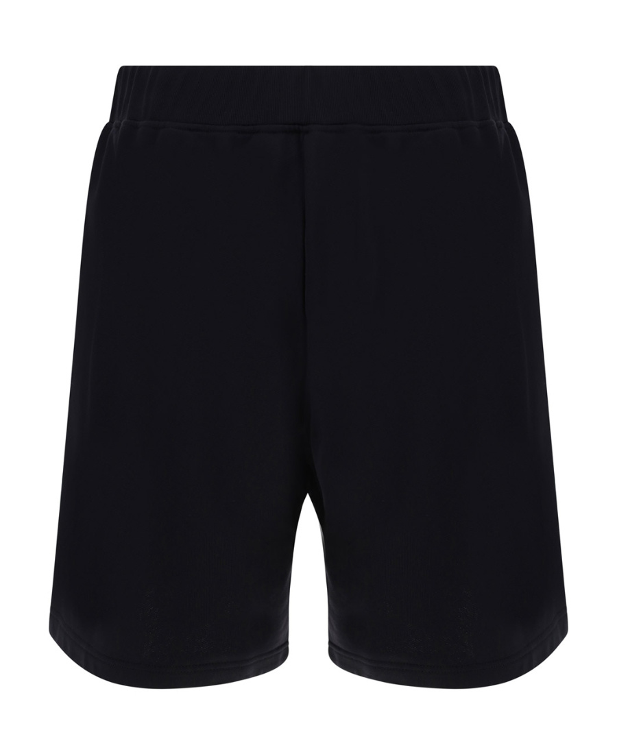 Dsquared2 Icon Print Track Shorts In Black