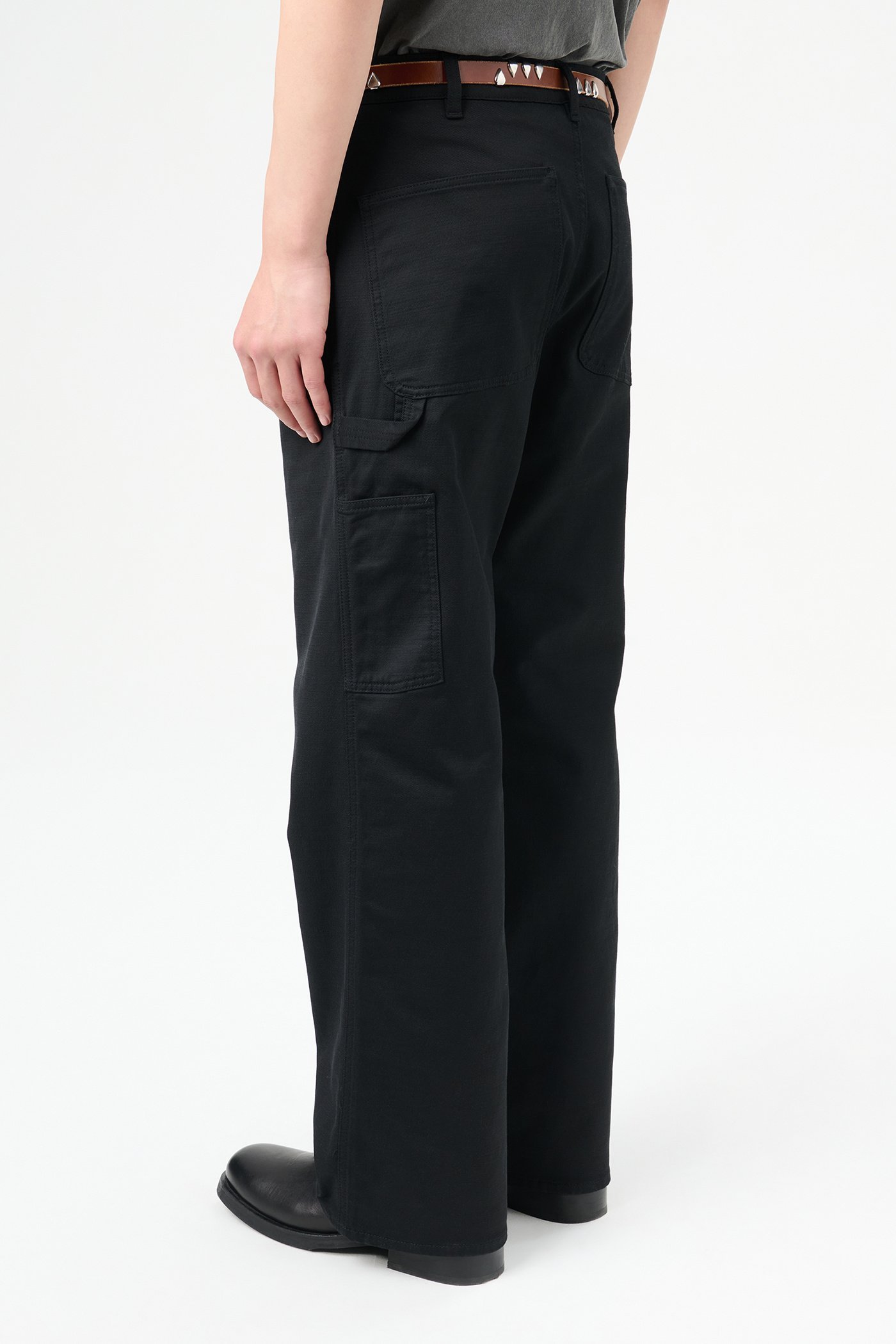 Our Legacy Belt-loop Casual Pants In Black