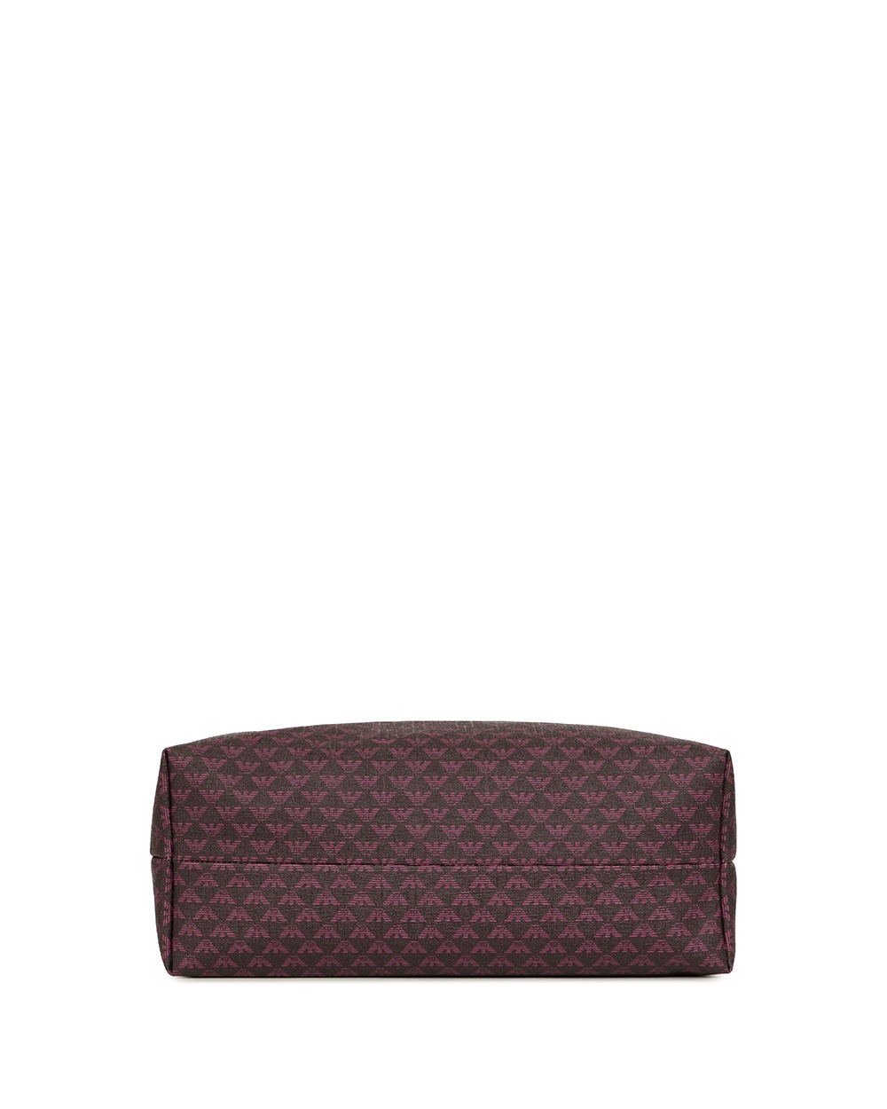 Emporio Armani Logo Details Handbag In Black