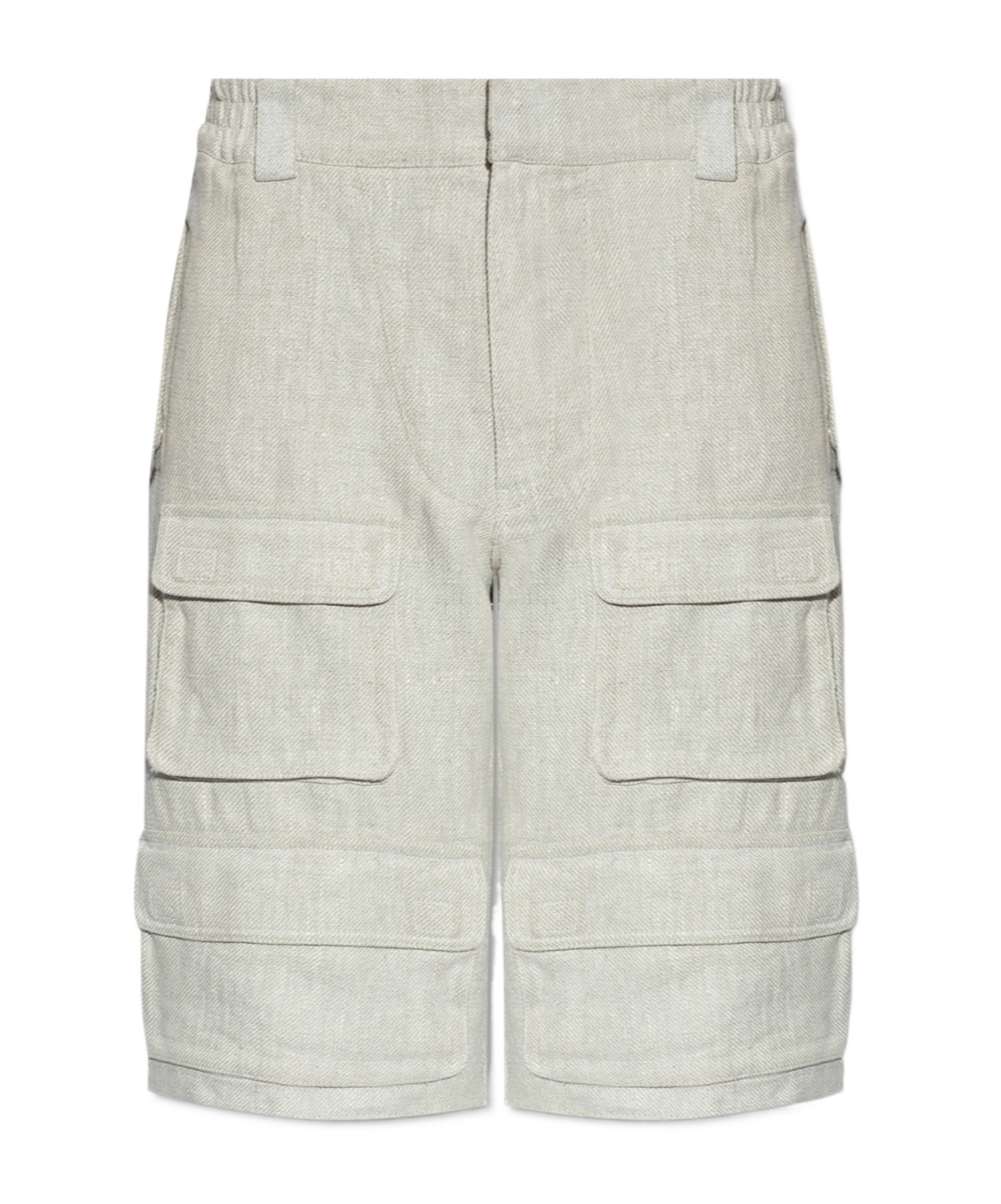 Misbhv Pocket-detailed Shorts In White