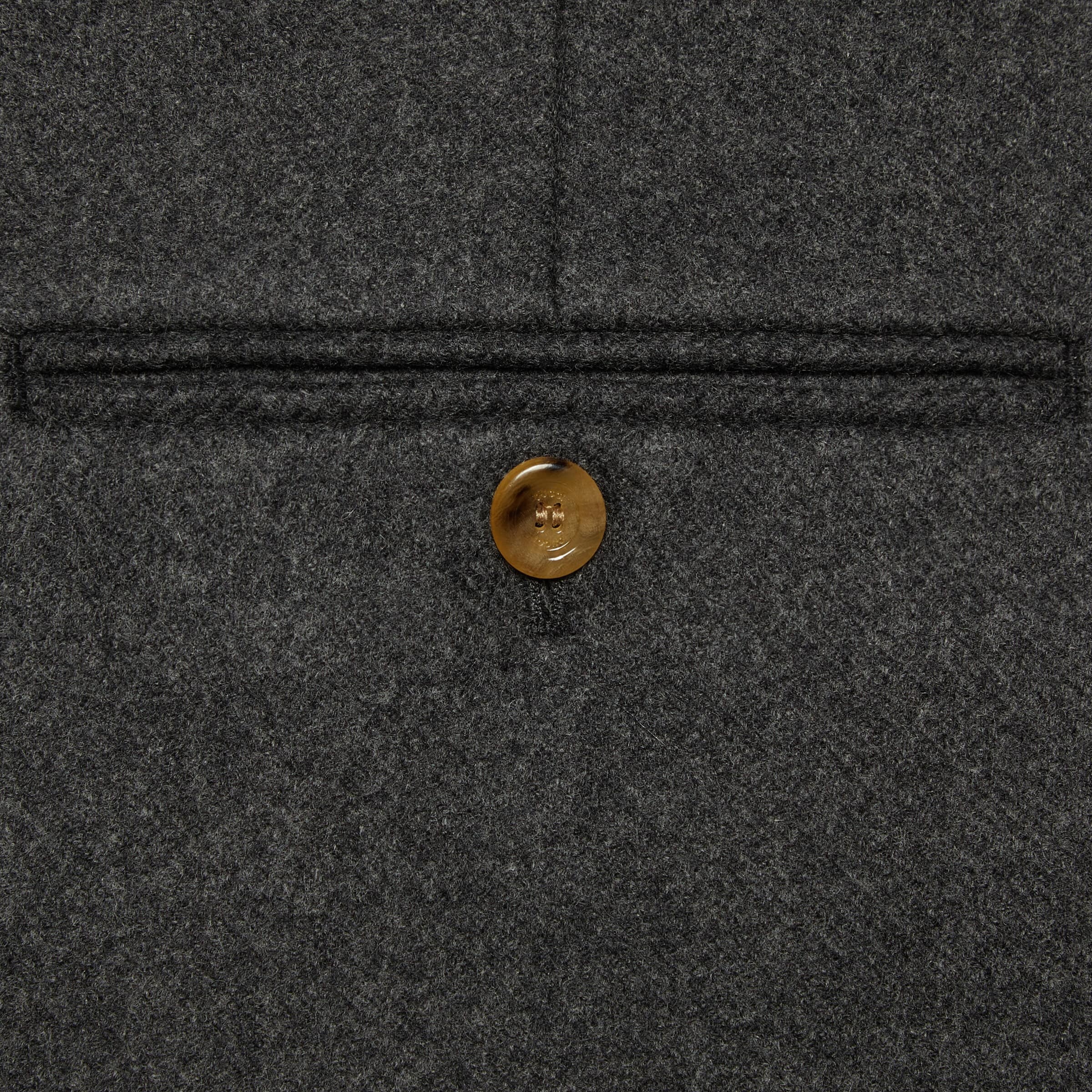 Gucci Luxurious Dark Grey Trousers With Wool And Cashmere Blend