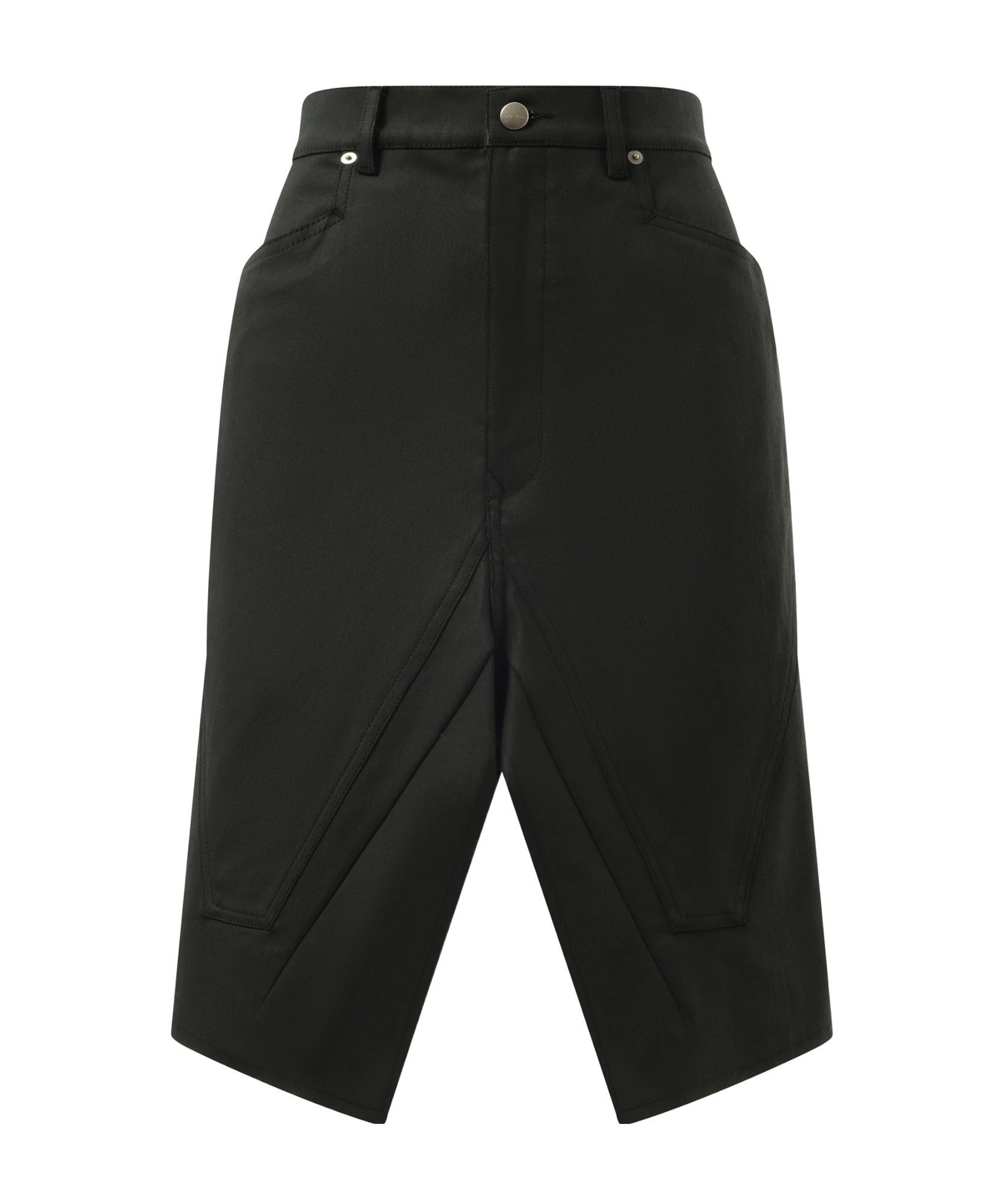 Rick Owens Belt-loop Skirt In Black