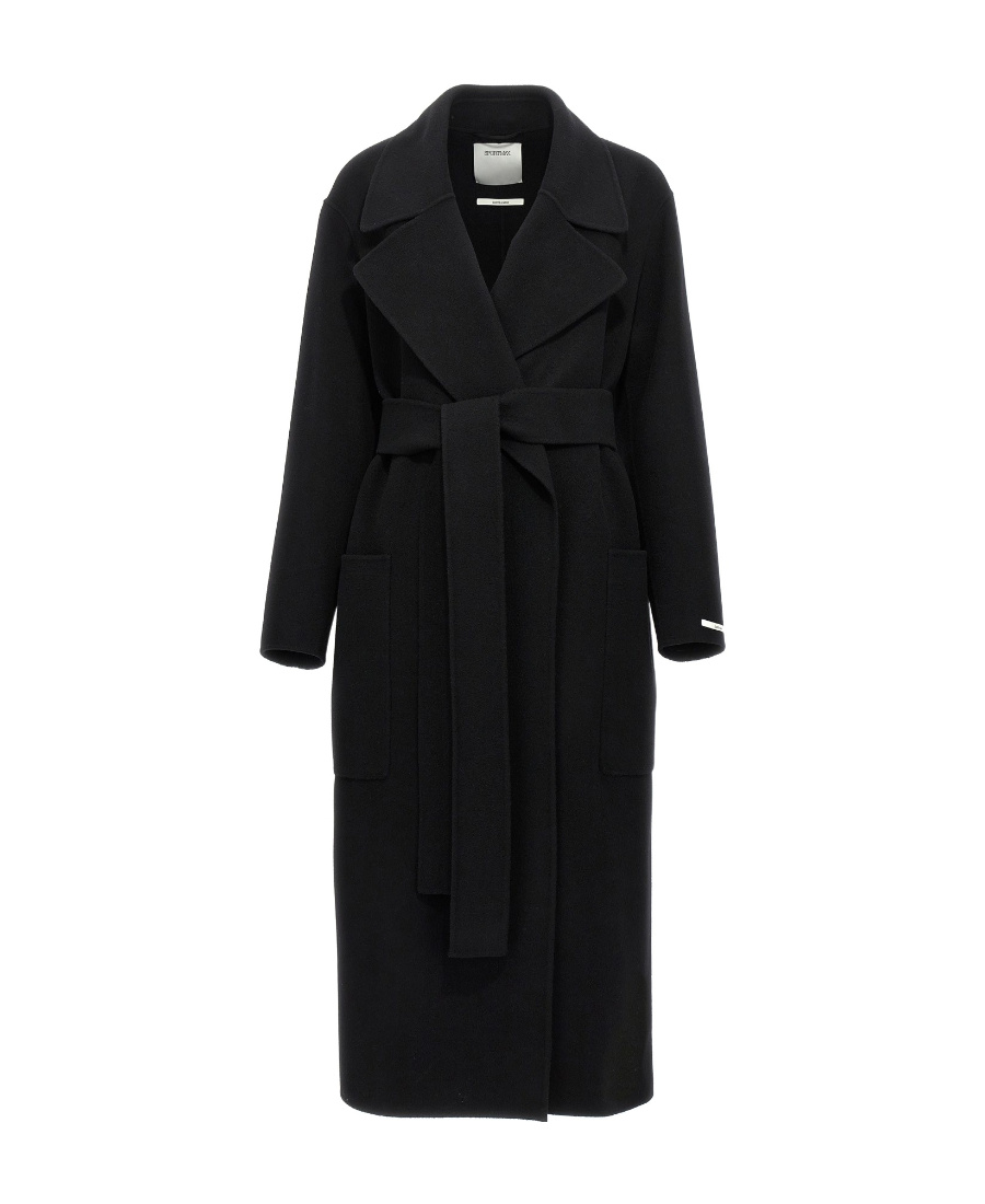Sportmax Orense Wool And Cashmere Coat In Black