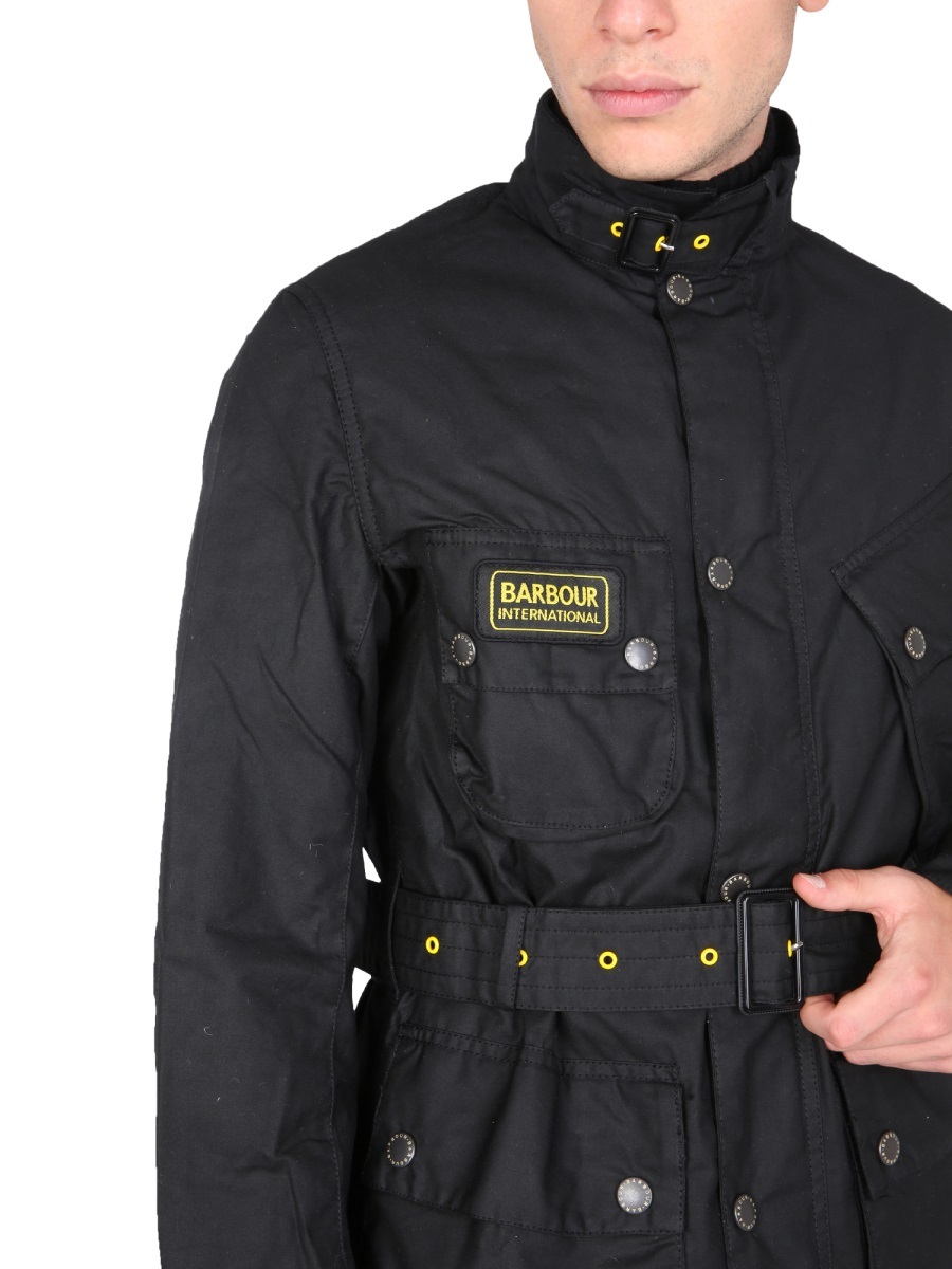 BARBOUR BARBOUR INTERNATIONAL MULTI-POCKETED BUTTONED JACKET