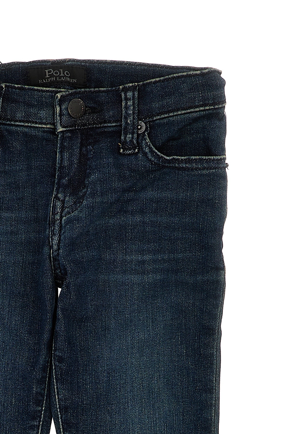 POLO RALPH LAUREN LOGO BELT RING JEANS