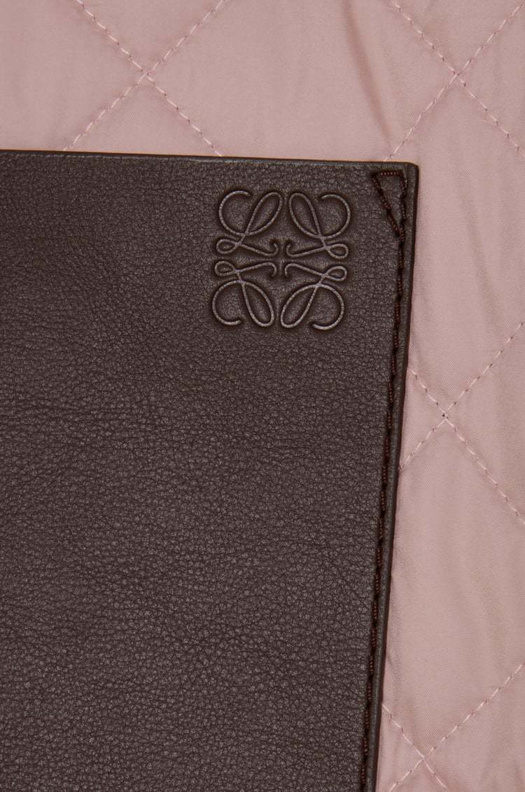 Loewe Short Jacket In Technical Fabric In Pink