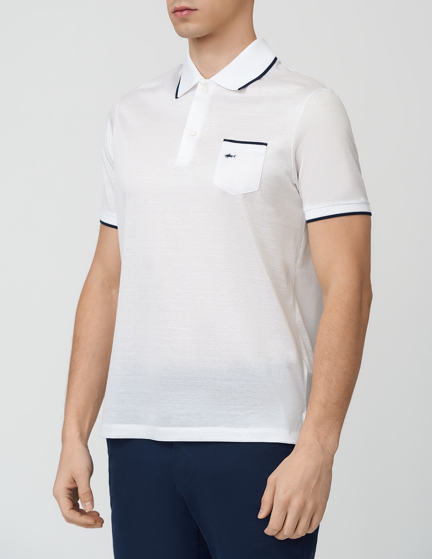 PAUL & SHARK LOGO SHORT-SLEEVED POLO SHIRT 