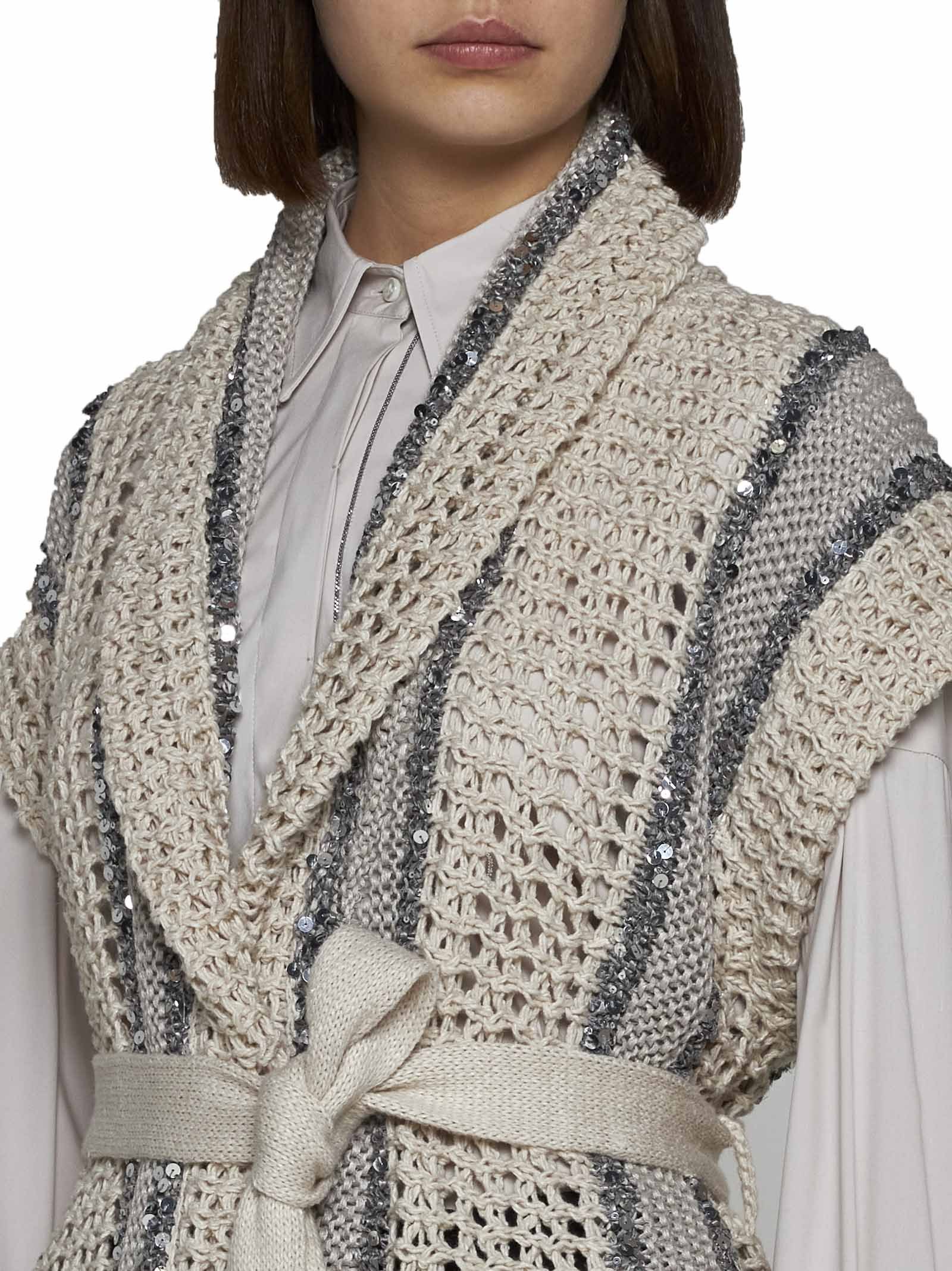Brunello Cucinelli Sweaters In Nude