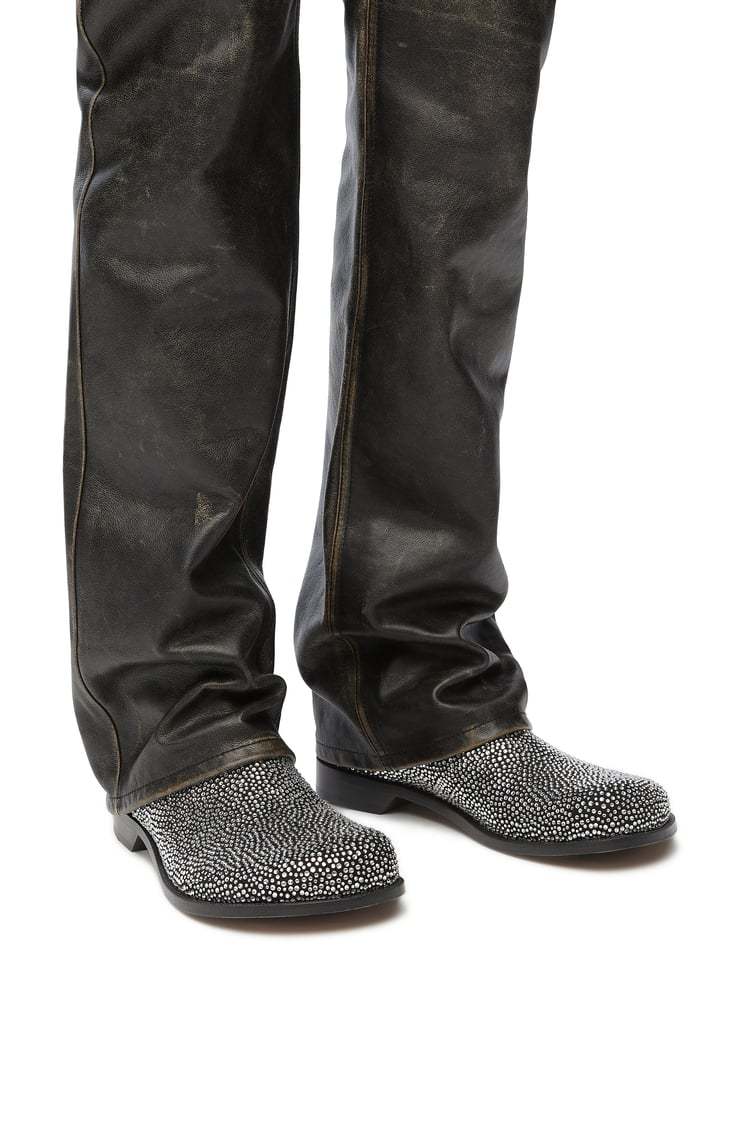 Loewe Campo Chelsea Boots In Black
