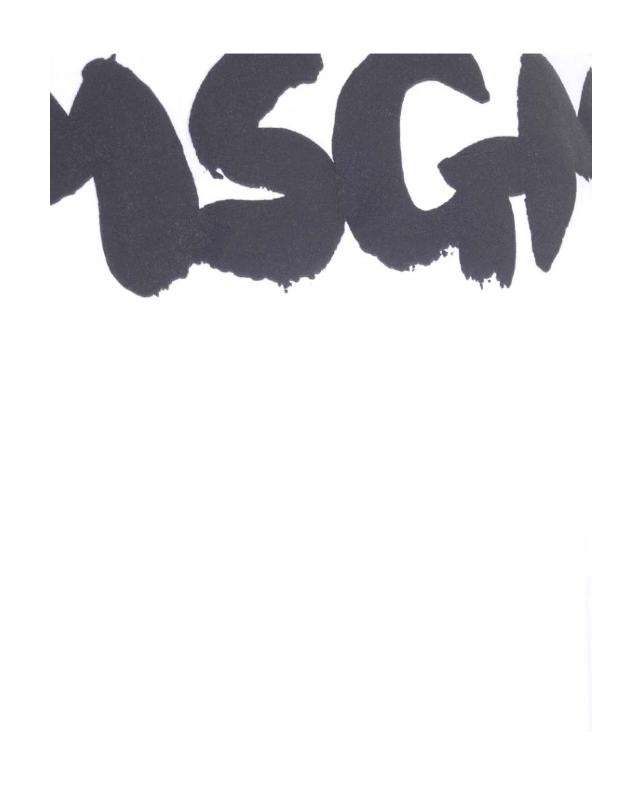 Msgm Logo Short-sleeved T-shirt In White