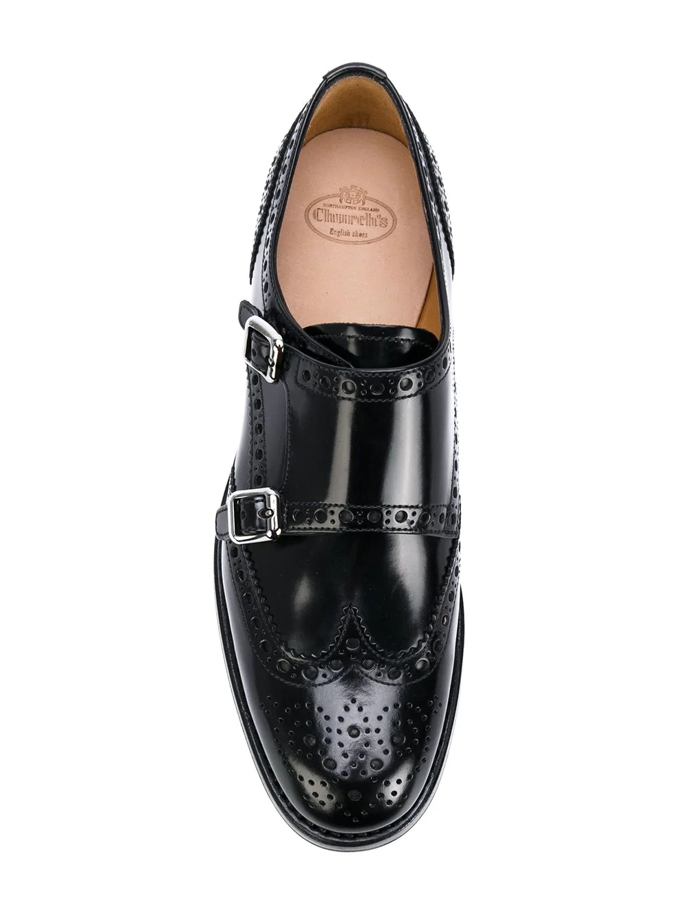 Church's Monk-strap Full Brogue Shoes