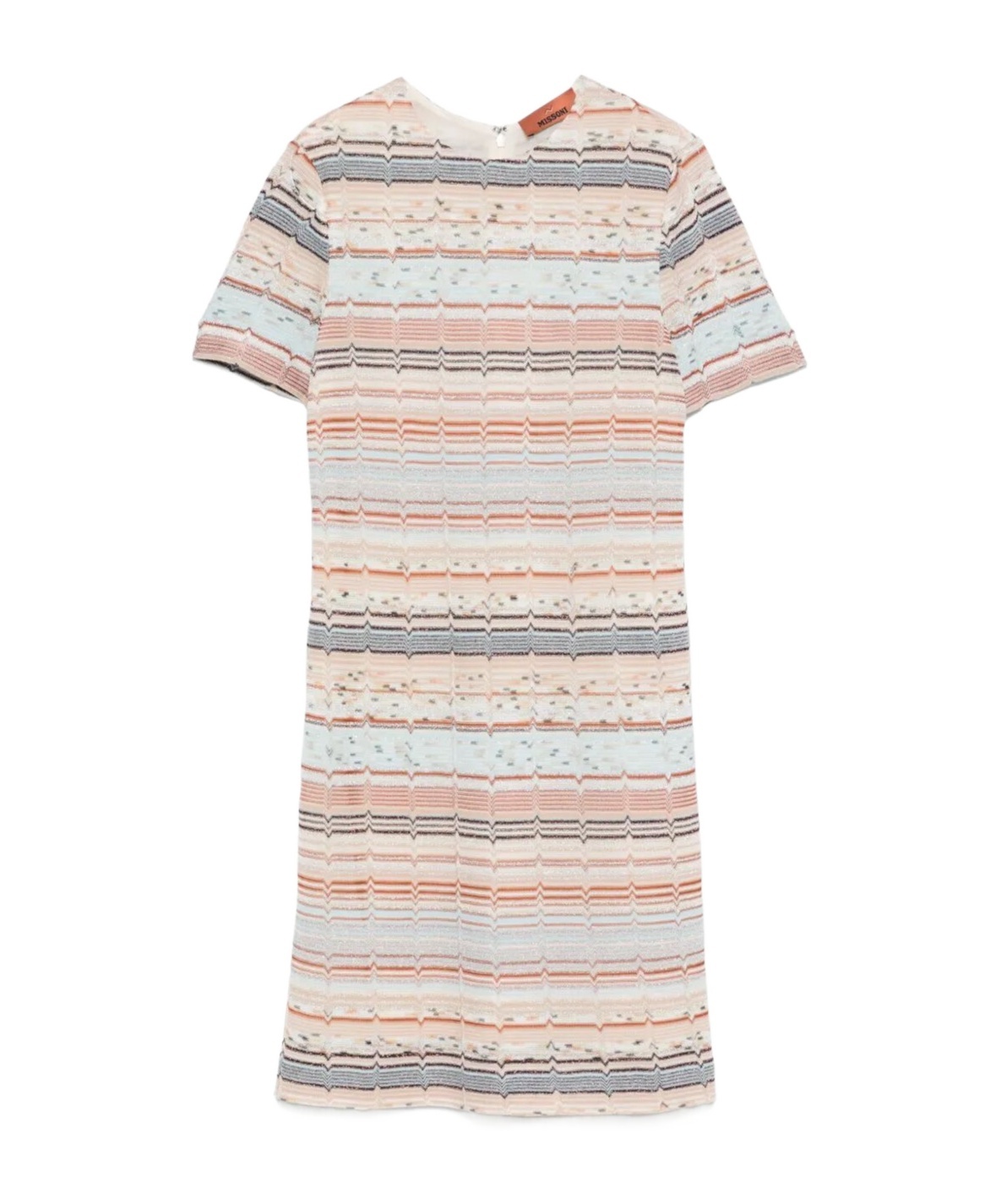 Missoni Mini Dress With Horizontal Stripes In Multi