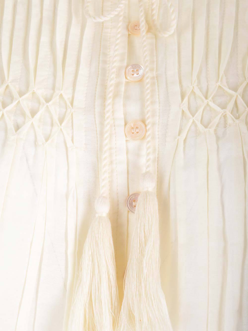 Isabel Marant Étoile Axeliana Blouse In Ecru In White