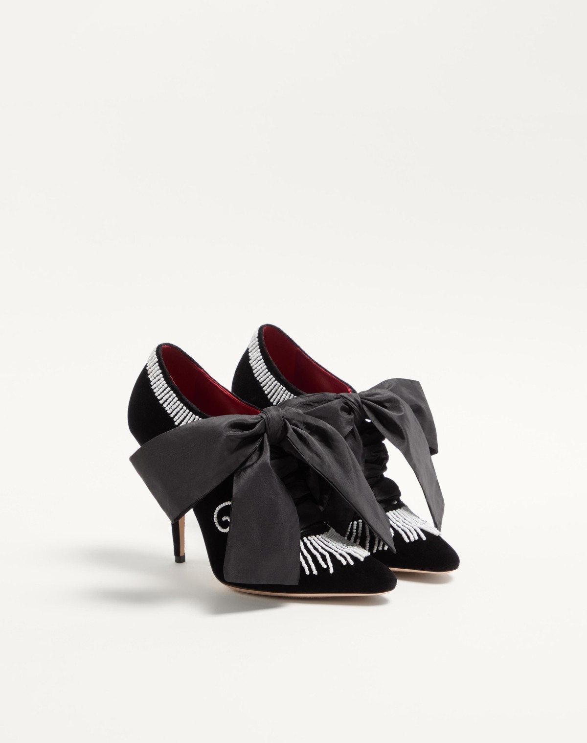 Valentino Pointed High Heels In Multi