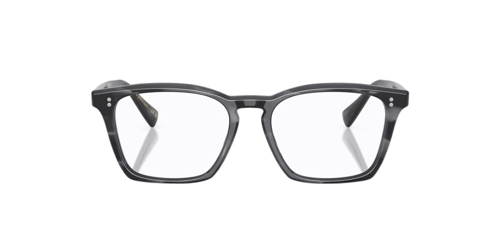 Oliver Peoples Geometric Flat Mirror In Gray