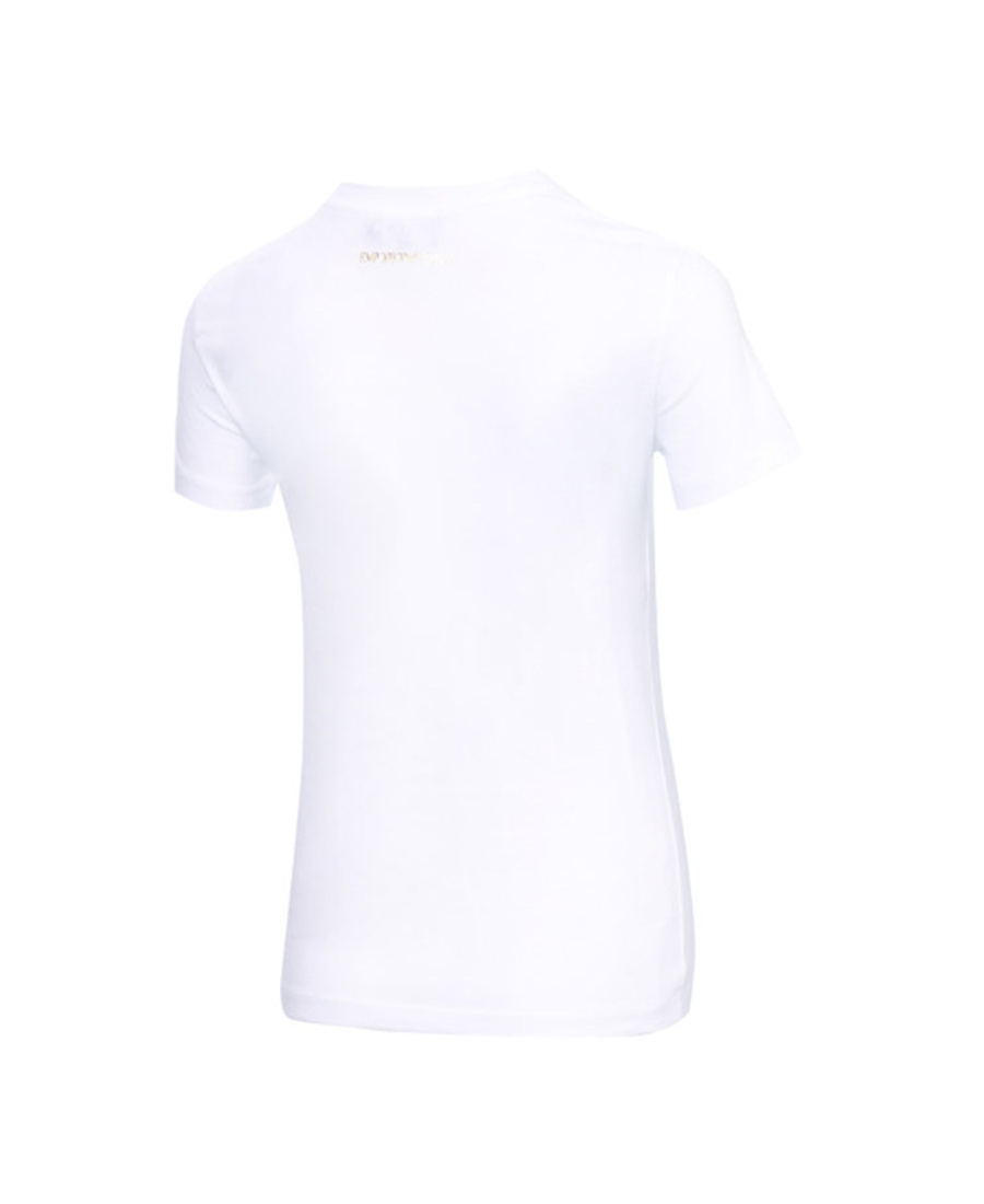 EMPORIO ARMANI BEAR DECORATIVE SHORT-SLEEVED T-SHIRT