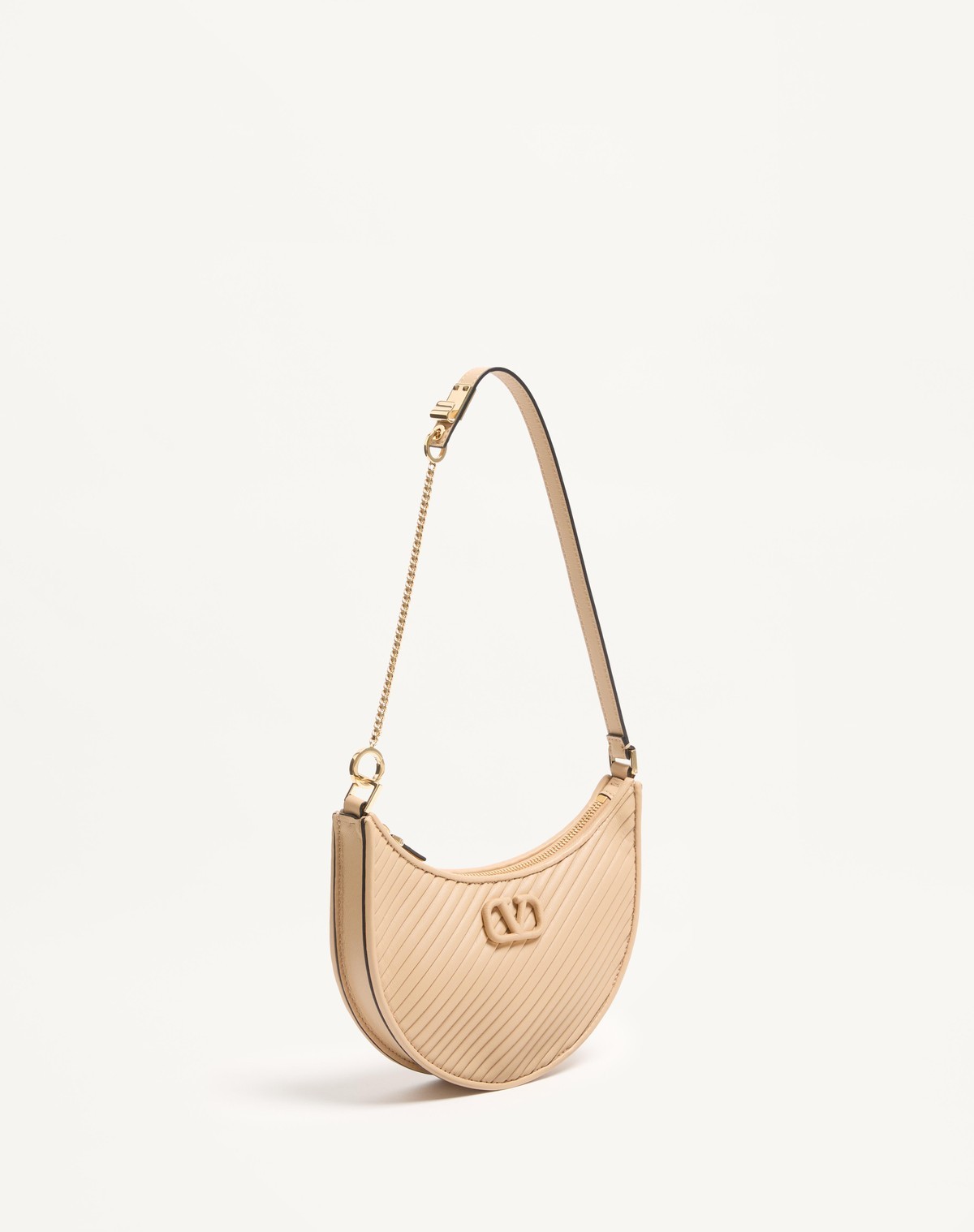 Valentino Mini Leather Vsling Shoulder Bag