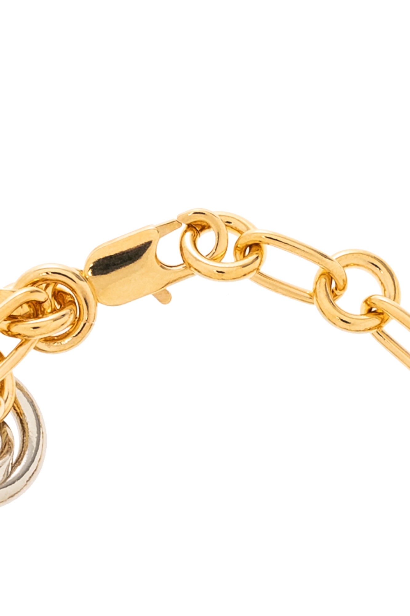 Lanvin Partition By Chain Bracelet In Yellow