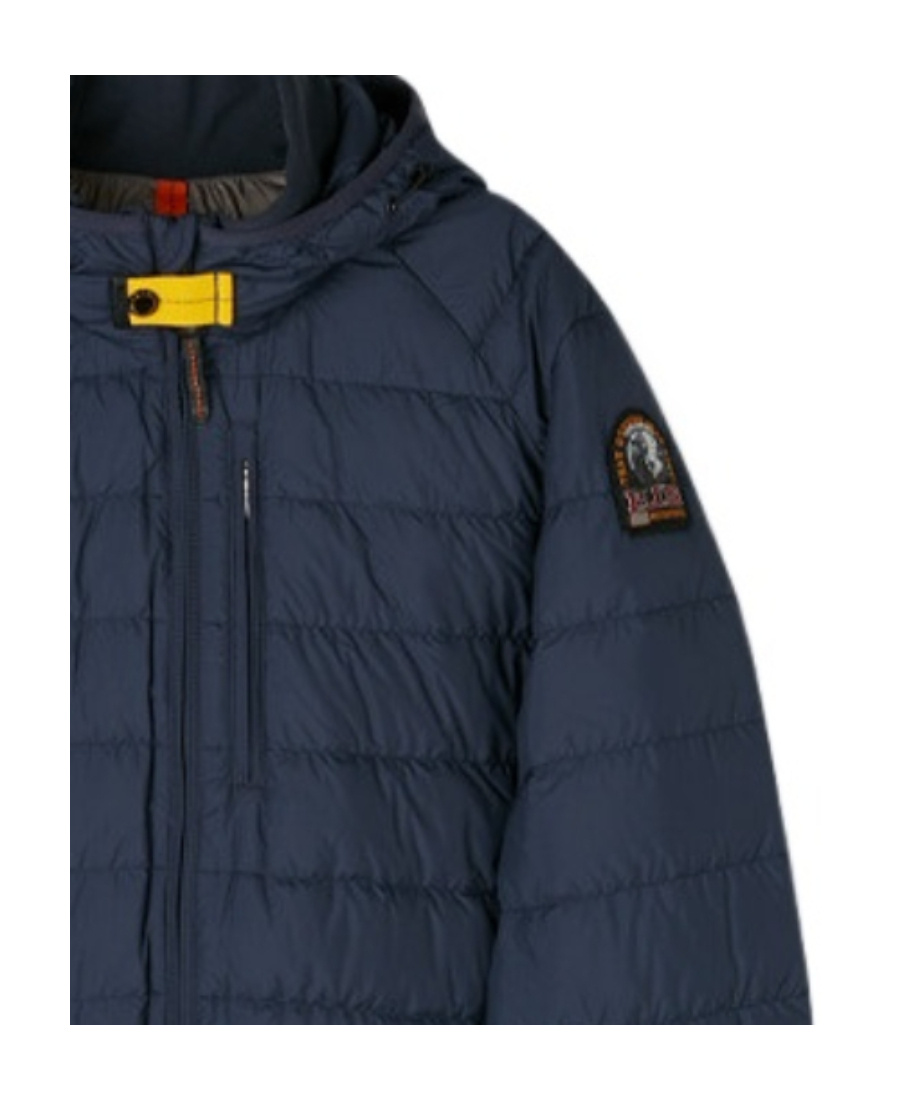 Parajumpers Hooded Quilted Down Jacket In Black