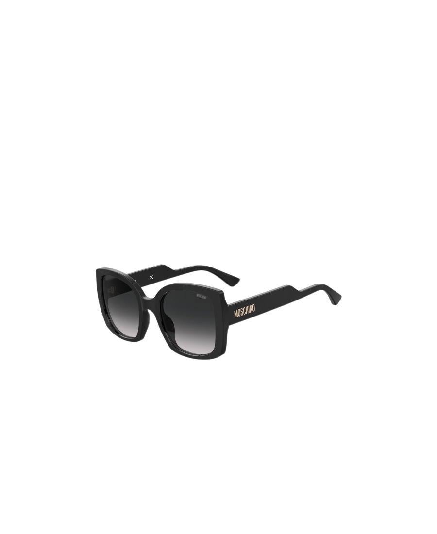 Moschino Logo Sunglasses In Gray