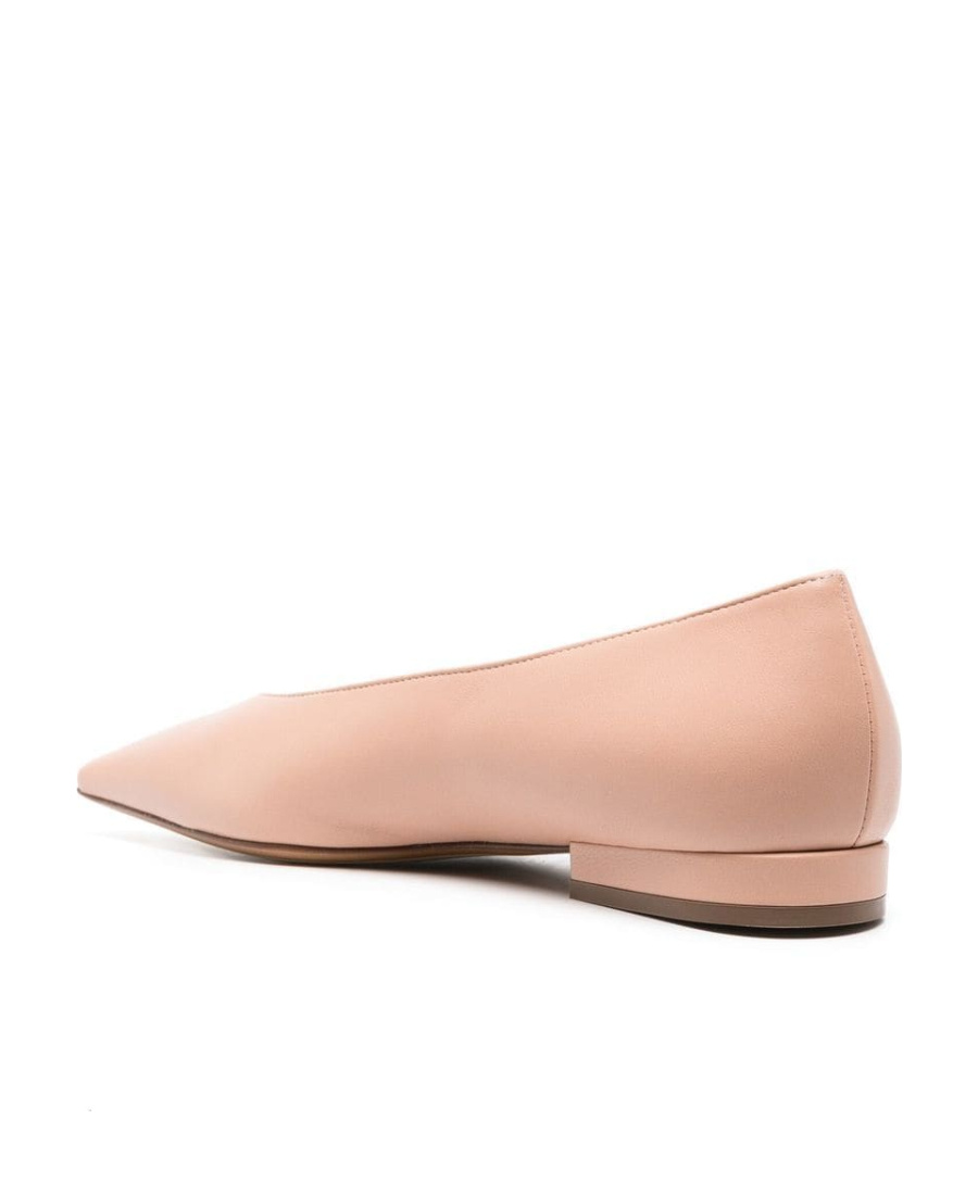 Lanvin Swing Ballerina Shoes In Nude