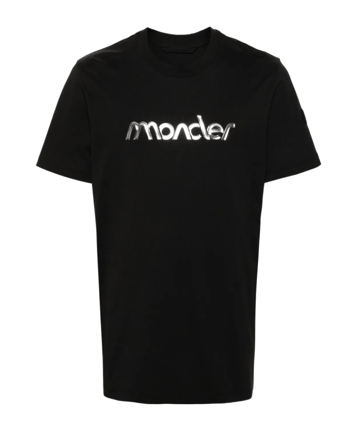 Moncler Short-sleeved T-shirt In Black