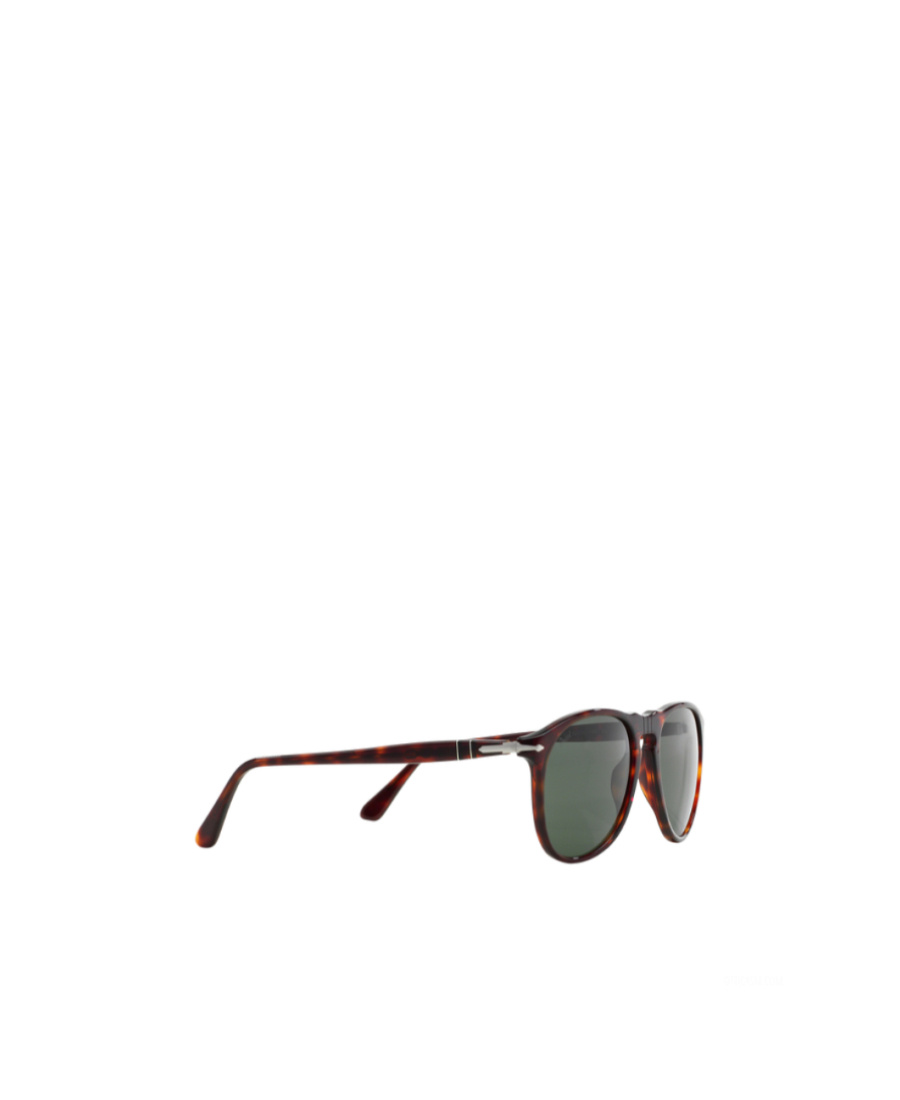 Persol Round Frame Sunglasses In Green
