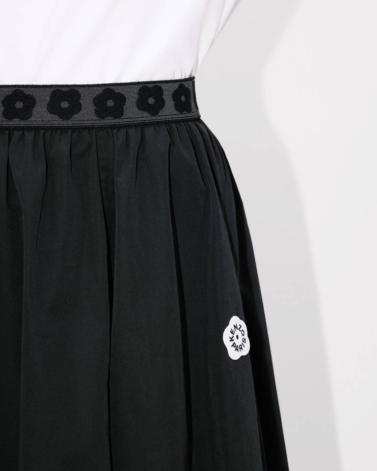 Kenzo Elastic Waist Skirt In Black