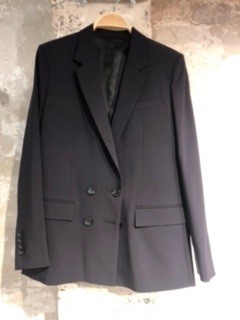 Isabel Marant Fevim Wool Double-breasted Blazer In Black