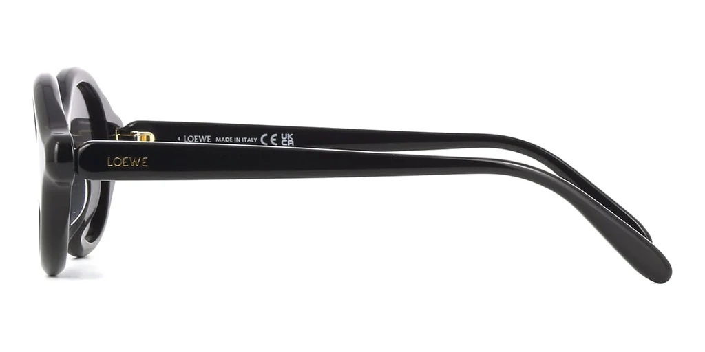 Loewe Oval Frame Sunglasses In Gray