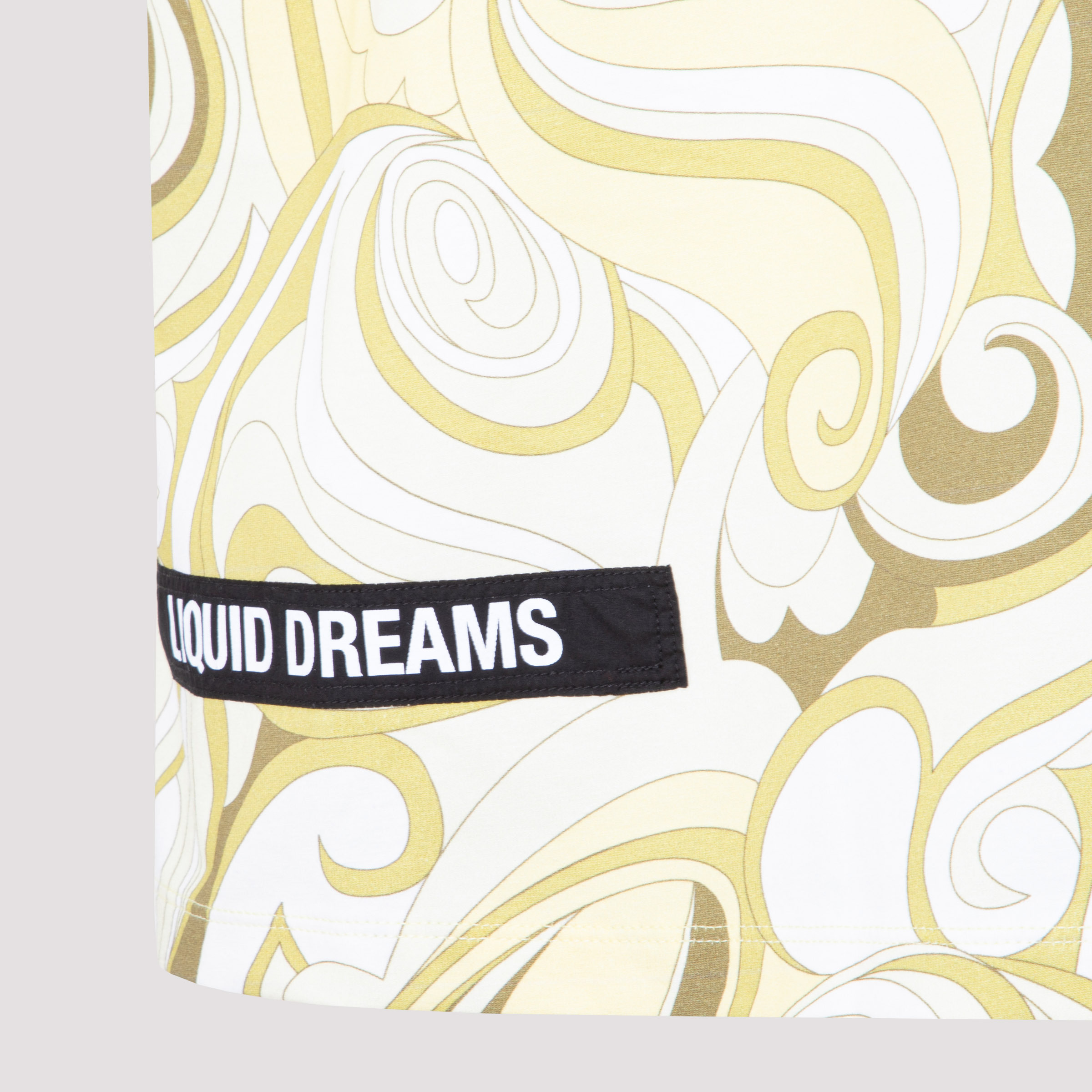Shop Raf Simons Abstract-print T-shirt In White
