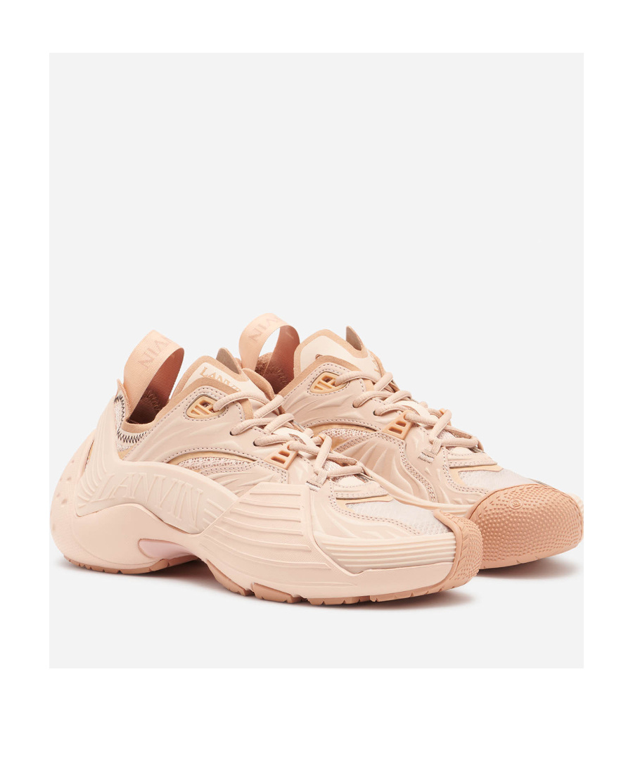 Lanvin Flash-x Low-top Sneakers In Nude