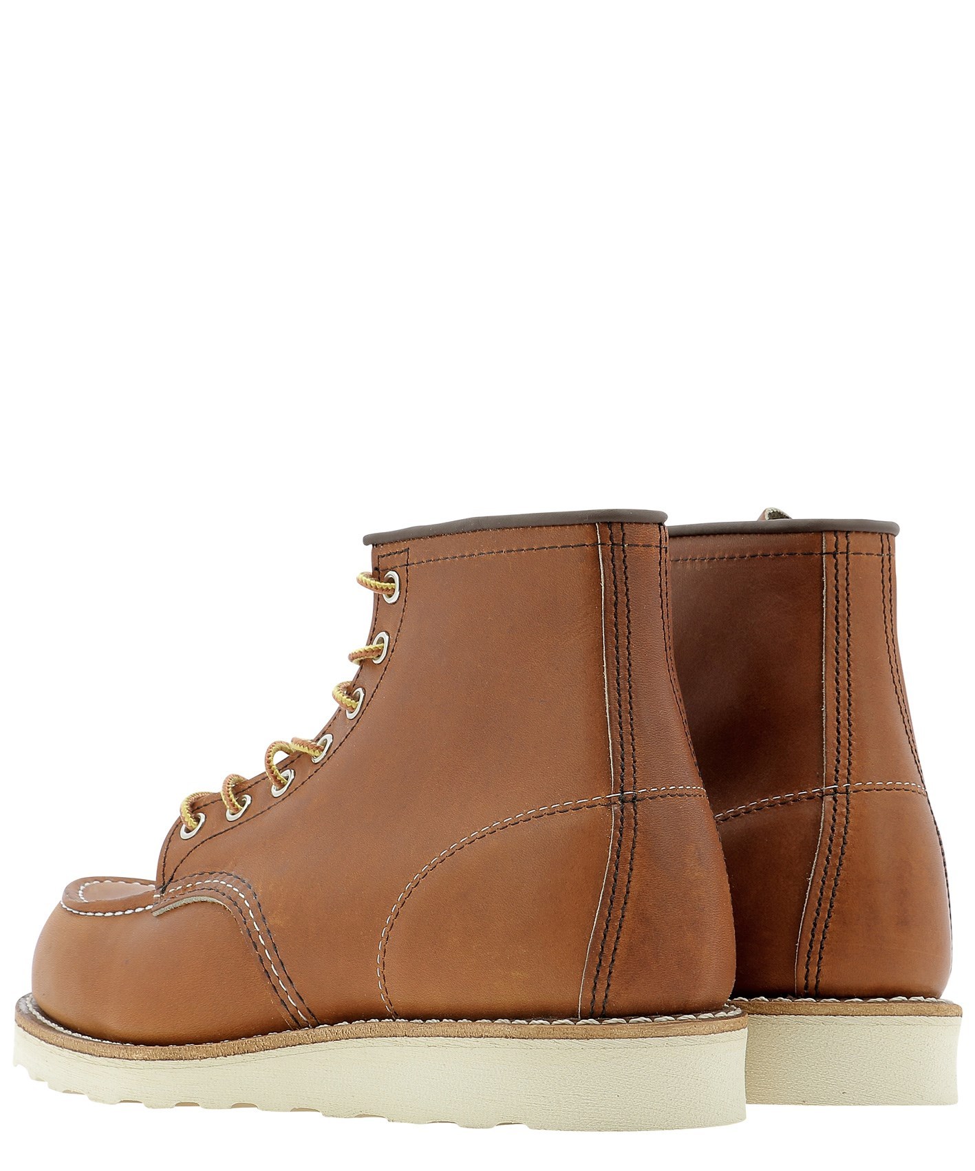 Red Wing Shoes Classic Moc Lace-up Boots In Brown