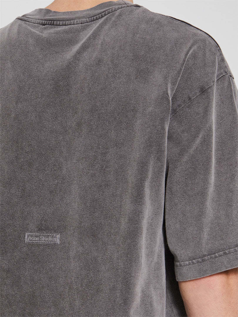 Acne Studios Short-sleeved T-shirt In Gray