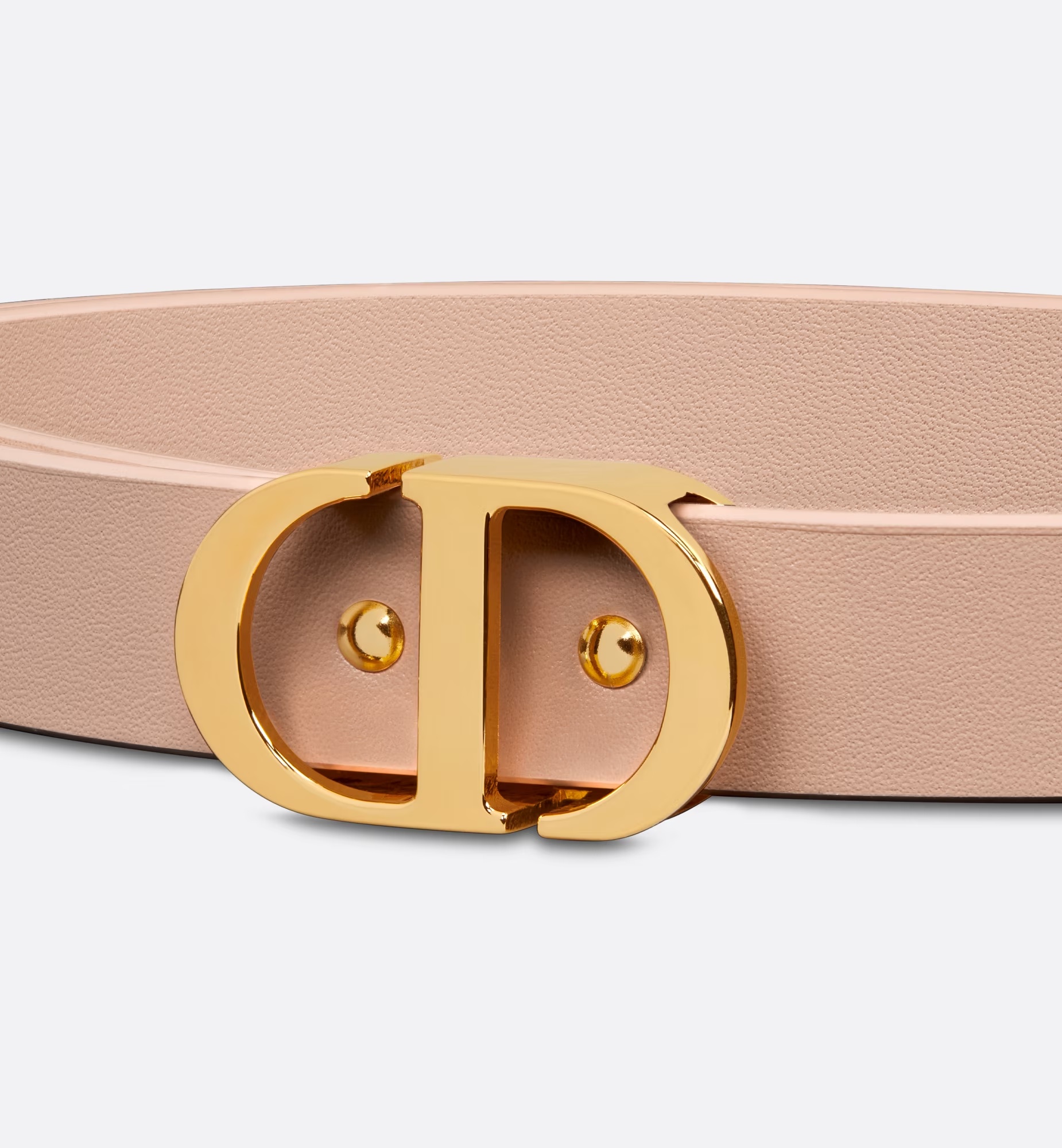 Dior 30 Montaigne Ring Belt In Nude