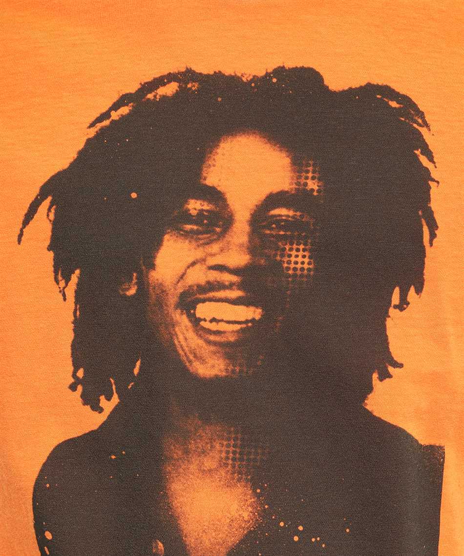Dsquared2 T-shirt Mit Bob-marley-zitat In Brown