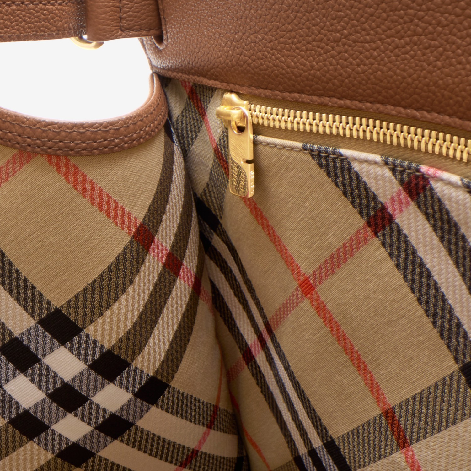 Burberry Medium Cotswolds Leather Tote