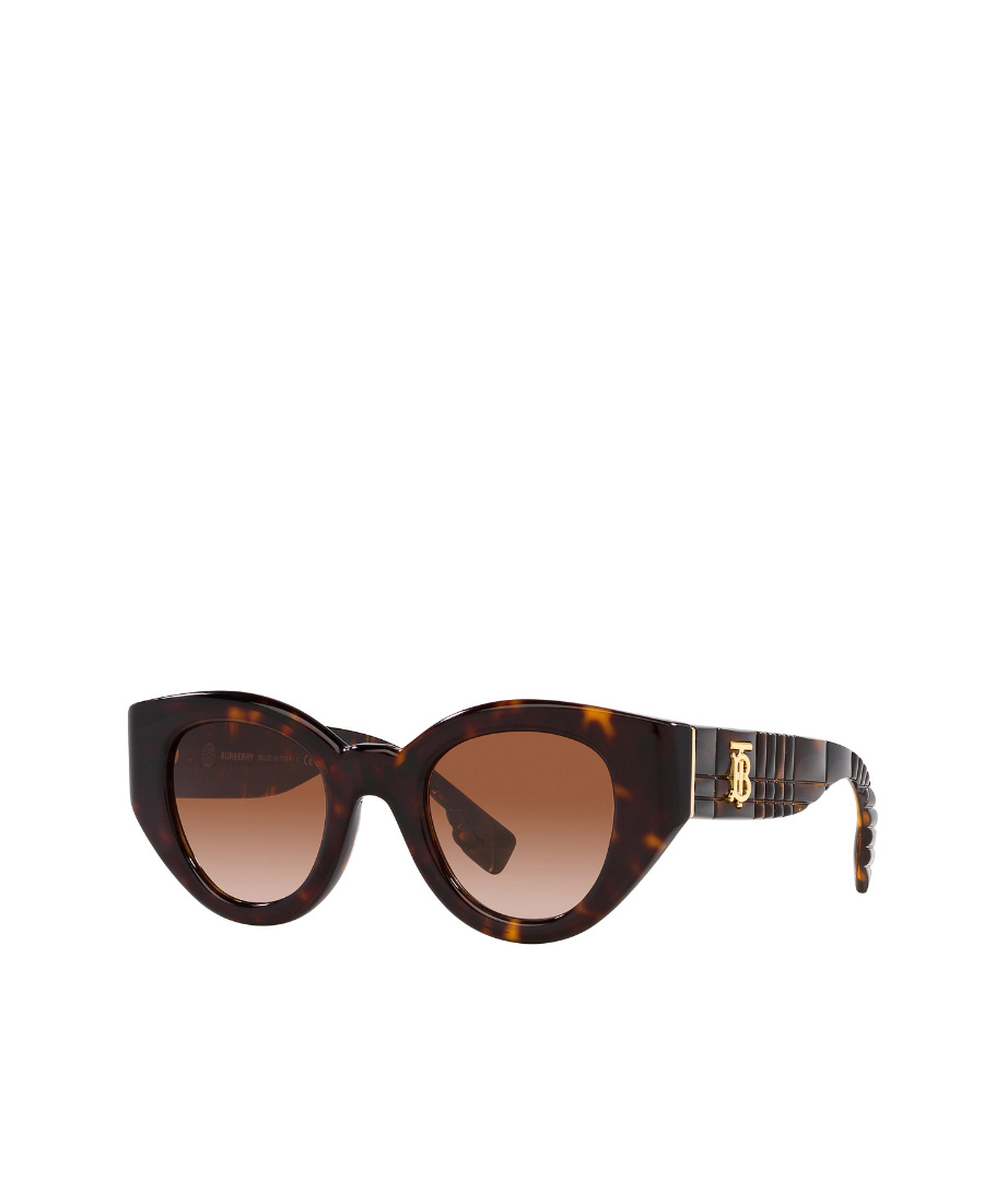 Burberry Logo Sunglasses In Brown