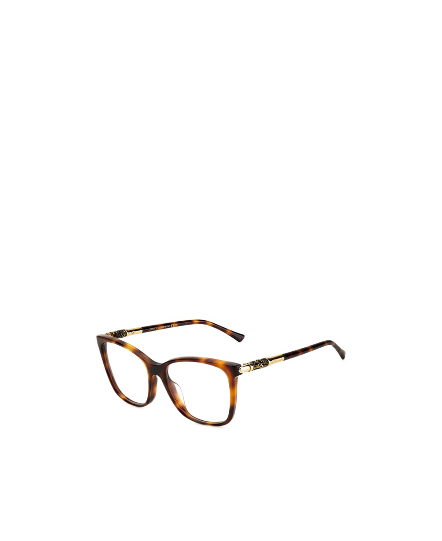 JIMMY CHOO JIMMY CHOO EYEWEAR SQUARE FRAME GLASSES