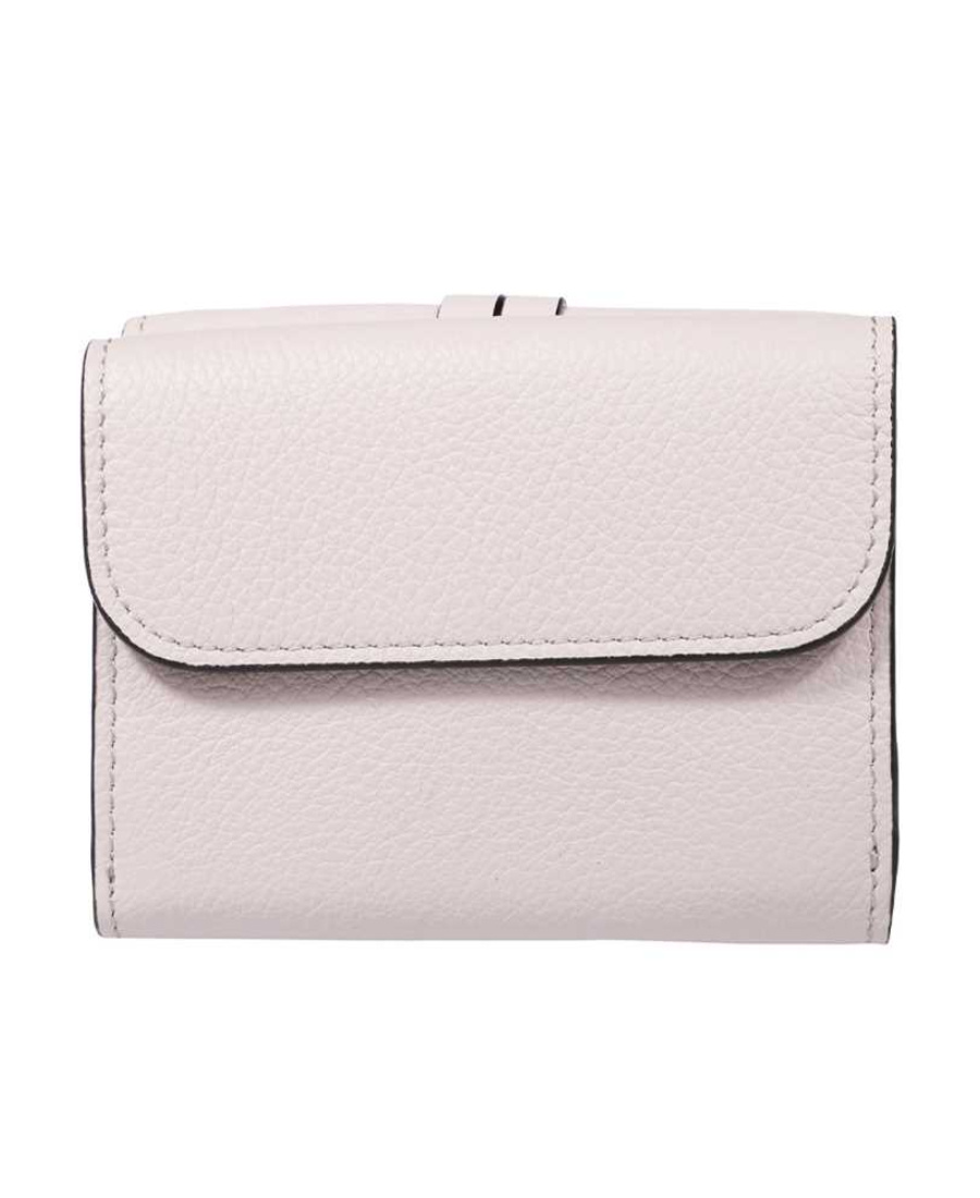 Chloé Logo Wallet In White