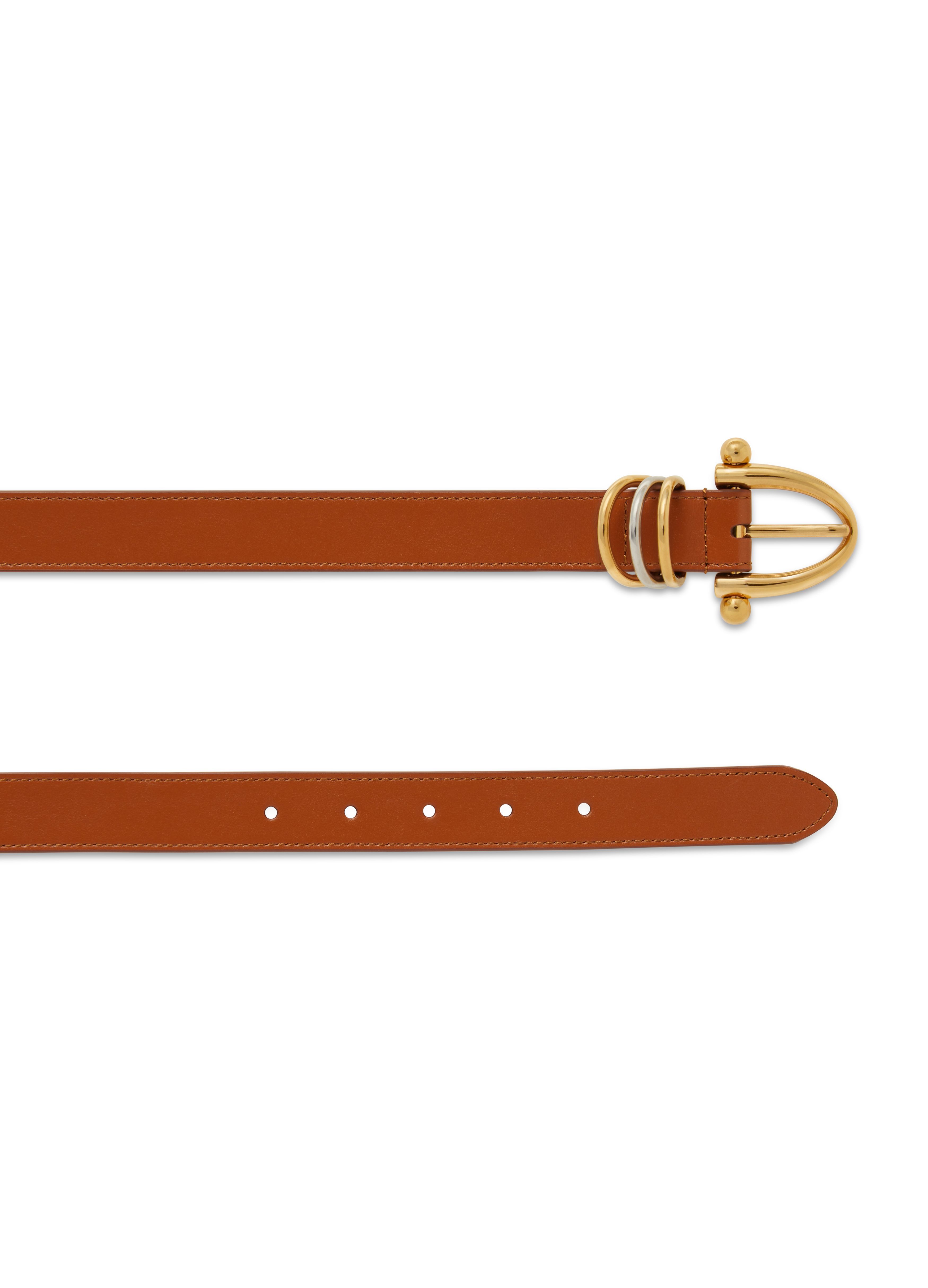 Chloé Adjustable Waist Belt In Brown