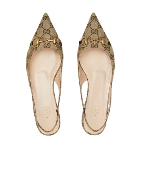 GUCCI WOMEN'S HORSEBIT SLINGBACK BALLET FLAT