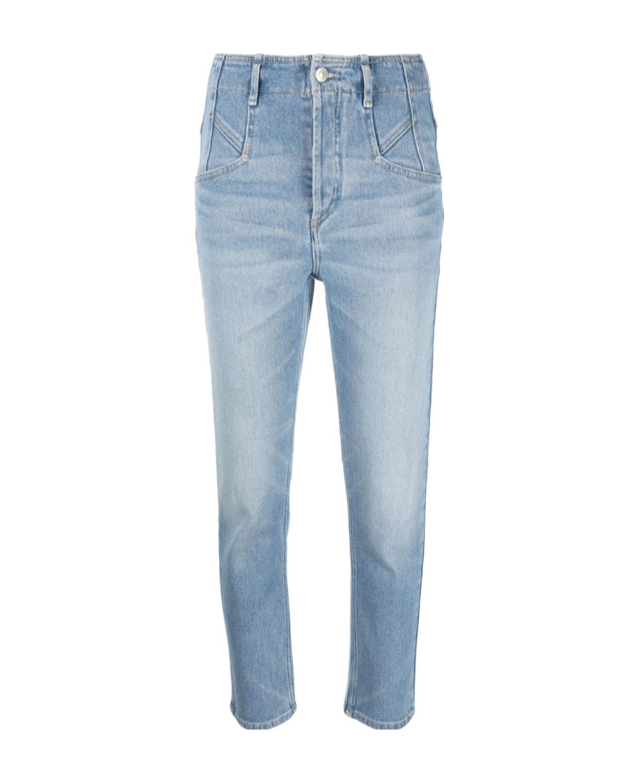 Isabel Marant Niliane High-rise Slim Jeans In Blue
