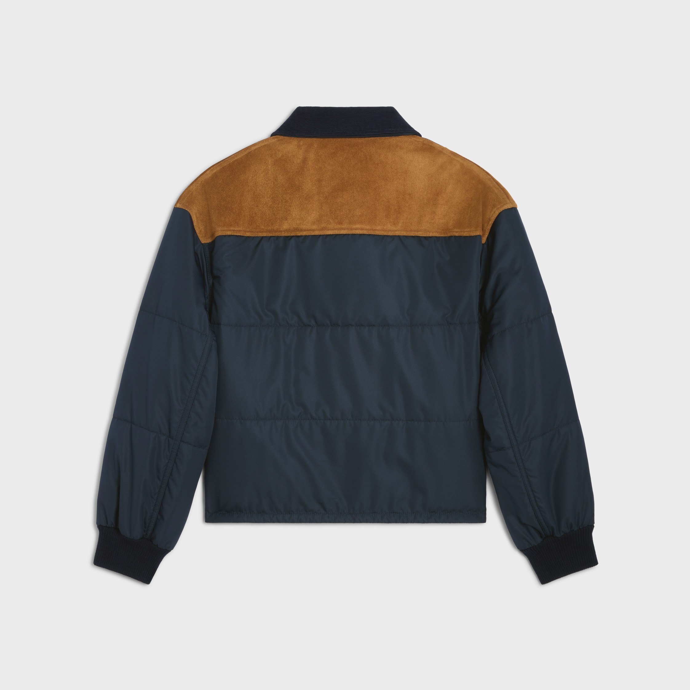 Celine Triomphe Jacket In Nylon In Multi