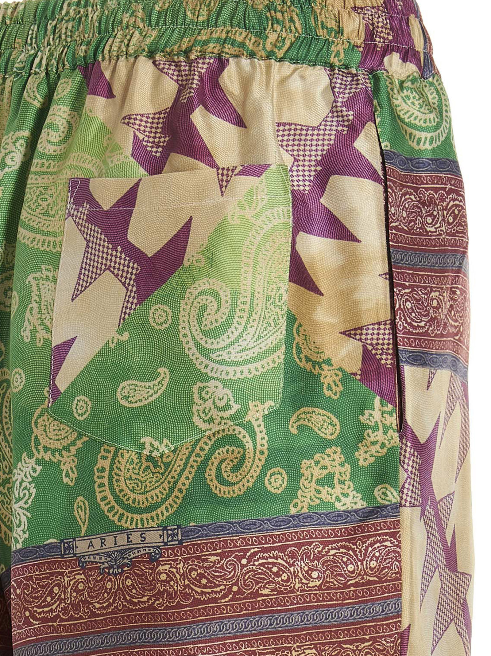 Aries Pattern Trousers In Multicolor