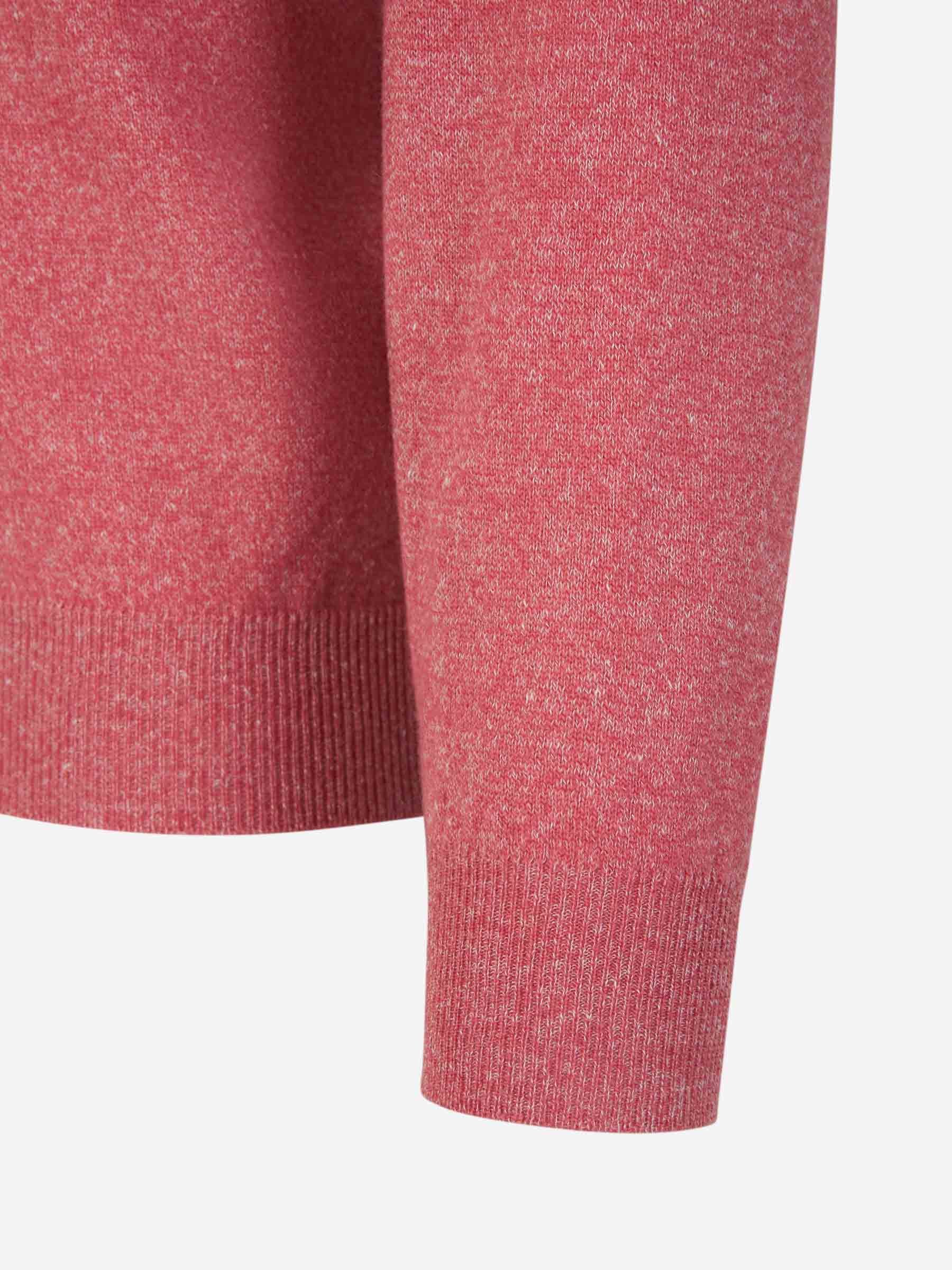Fedeli Round Neck Sweater In Pink