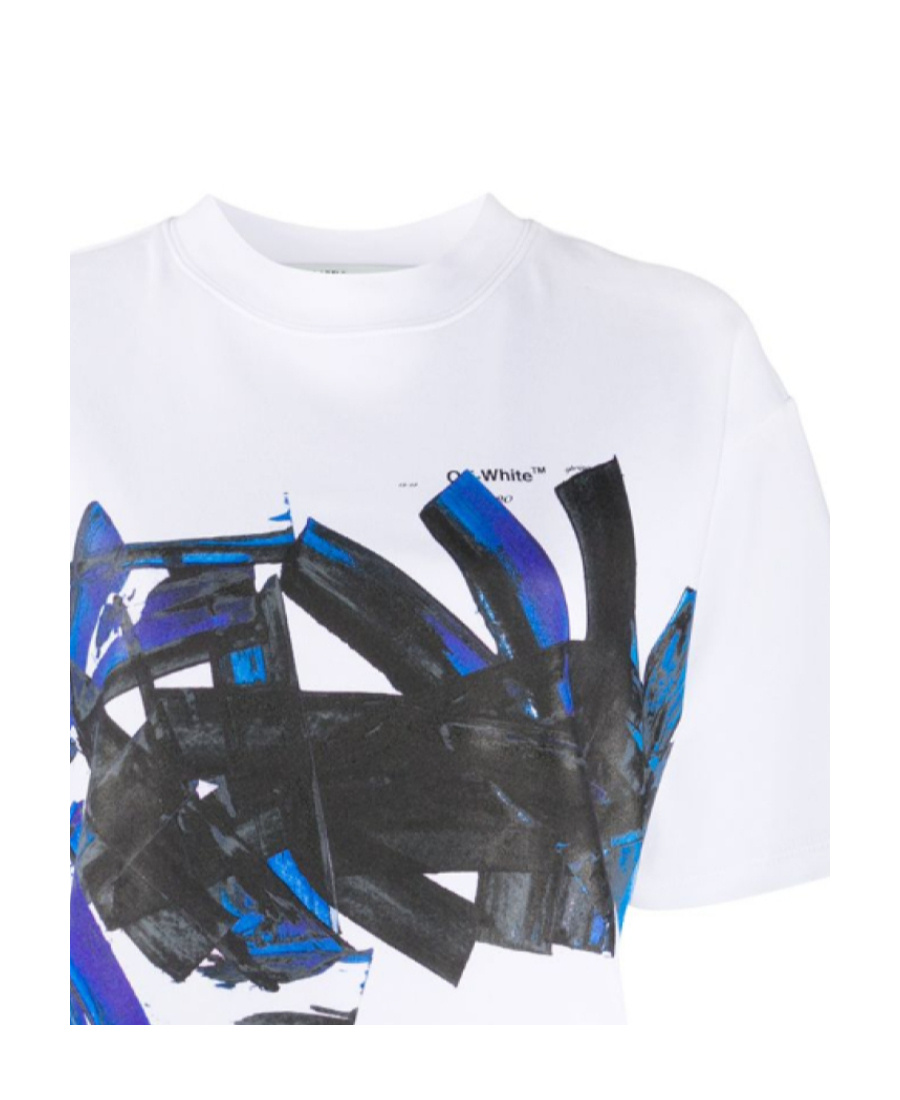 Off-white Tomboy Brush-stroke Print T-shirt In White